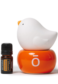 CERAMIC DIFFUSER BIRD w/ Wild Orange 5 ml / Набор «Звонкий апельсин»