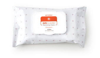 ON GUARD DōTERRA HAND SANITIZING WIPES / Cалфетки для рук Дотерра , упаковка 50 шт 