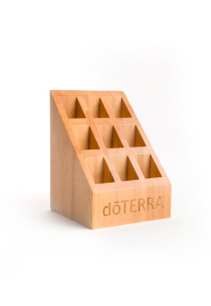 ДЕРЕВЯННЫЙ ДИСПЛЕЙ DōTERRA ДЛЯ МАСЕЛ 